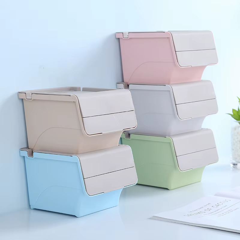 Porte-papeterie multifonction en plastique, grand espace, boîte de rangement de papeterie, garde le bureau bien rangé, fournitures de bureau, 1 pièce