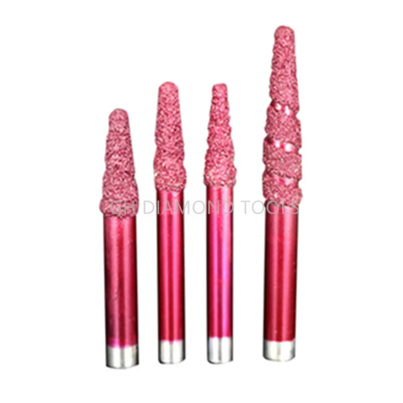 Fraise diamantée brasée pour revêtement