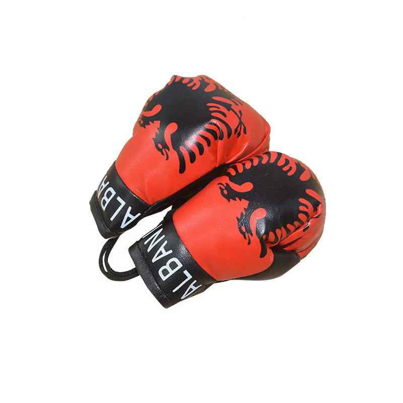 Accessoires de photographie pour nouveau-nés, Mini gant de boxe de Simulation, gants de drapeau de boxe pour bébé, accessoires Photo décorés