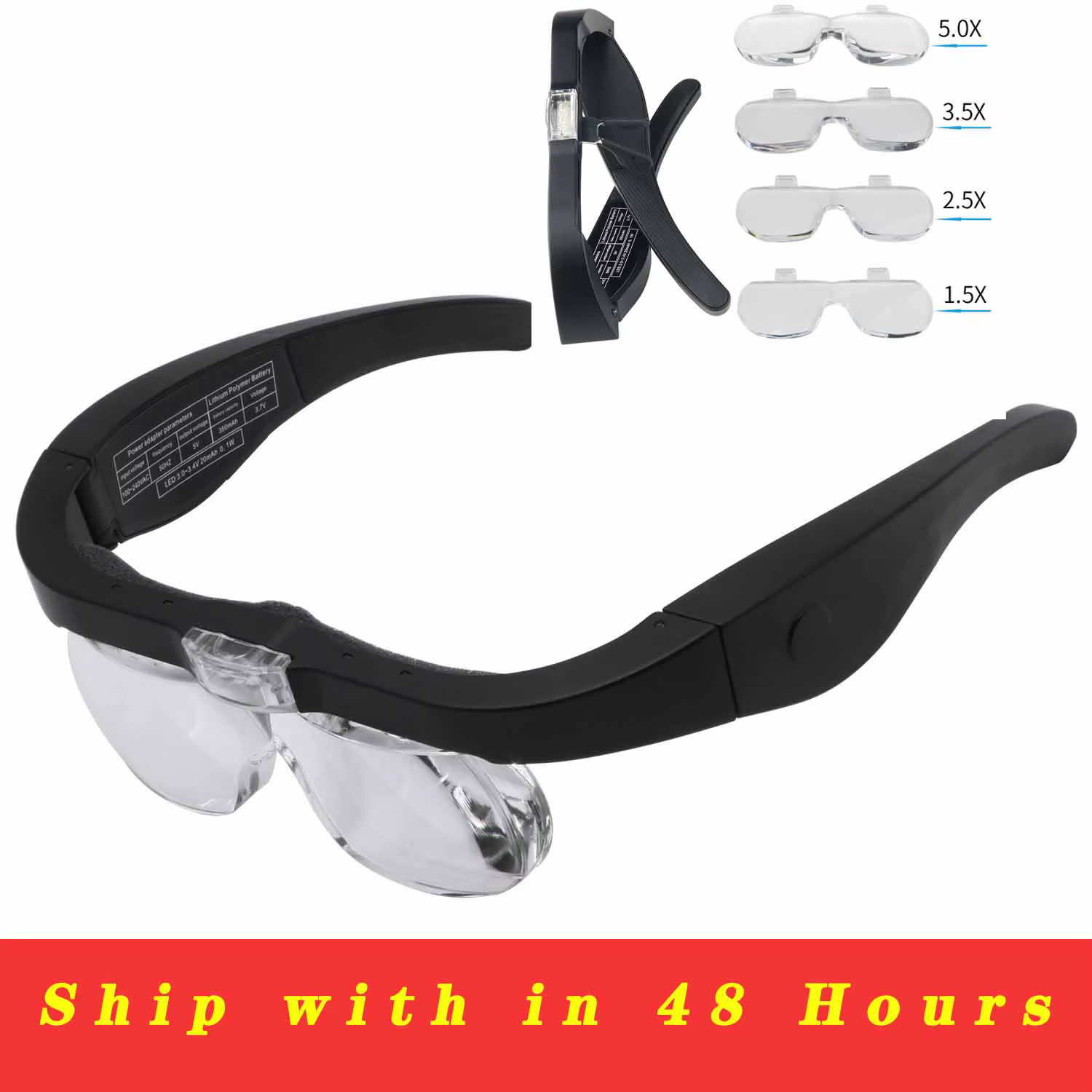 Loupes loupe 1, 5x 2