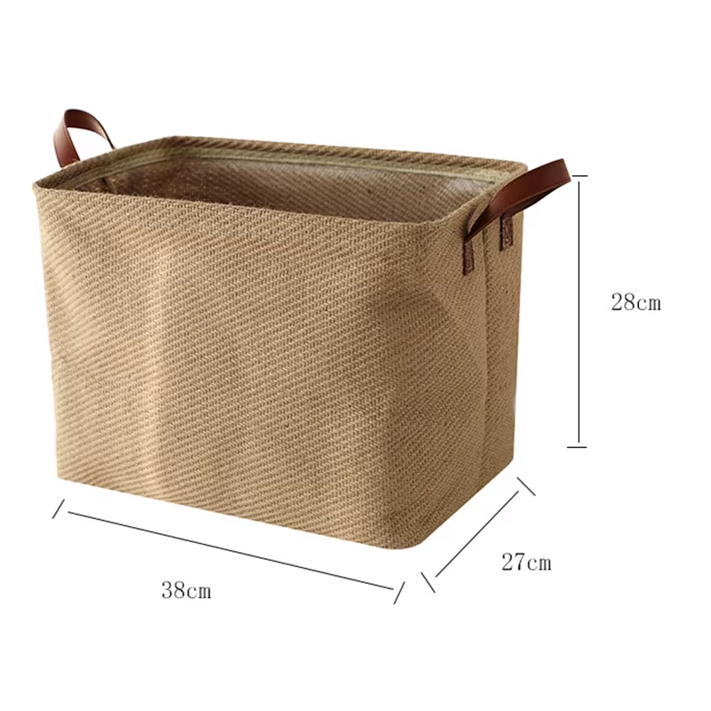 Panier de rangement en corde de coton