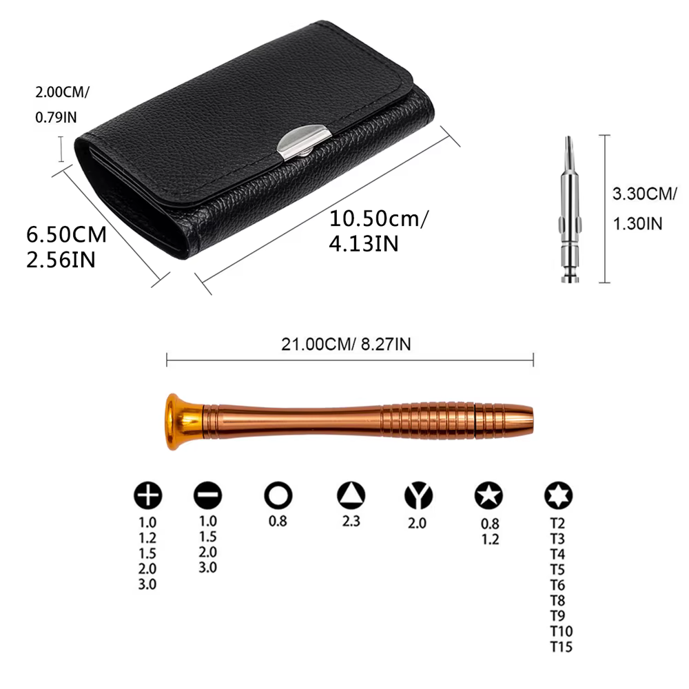 Jeu de tournevis Torx 25 en 1