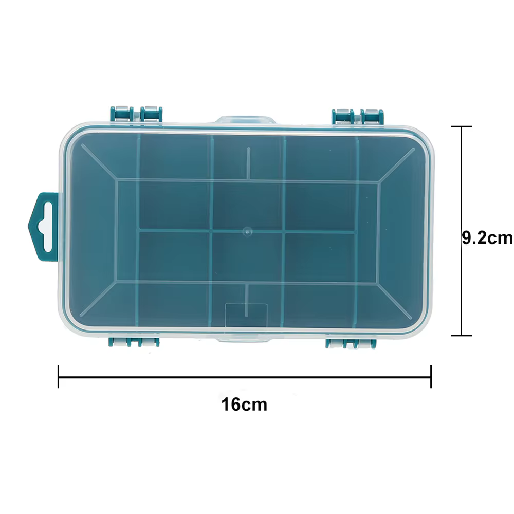 Boîte à outils double face pour le rangement des outils ménagers