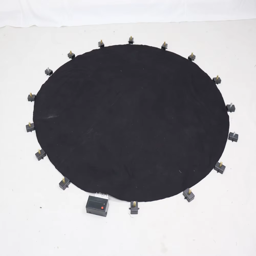 Tapis de danse Laser vert