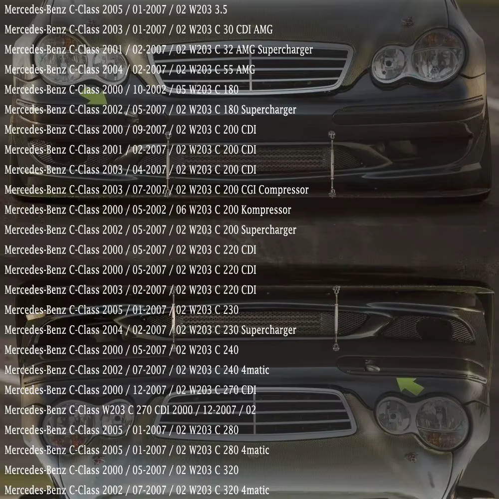 Pommeau de levier de vitesse manuel pour Mercedes Benz Classe C