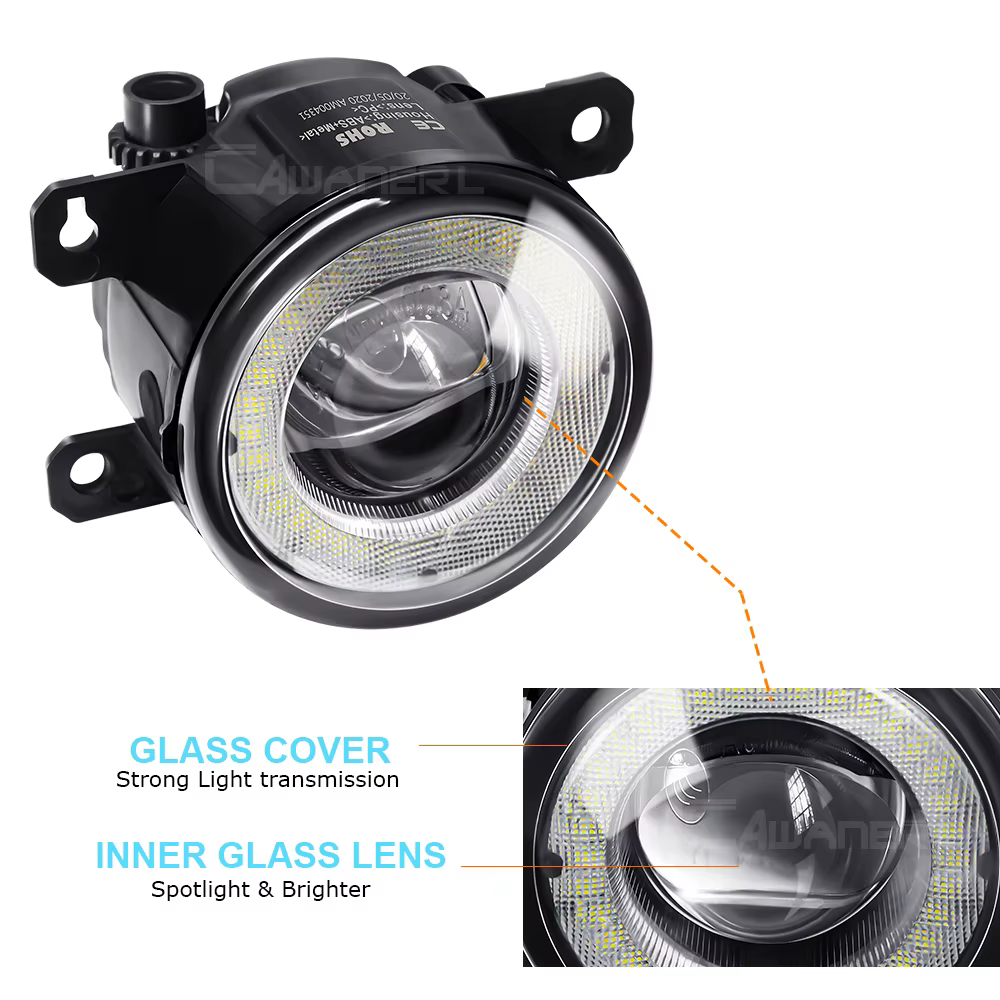 Assemblage de phares antibrouillard à LED pour Ford Ranger