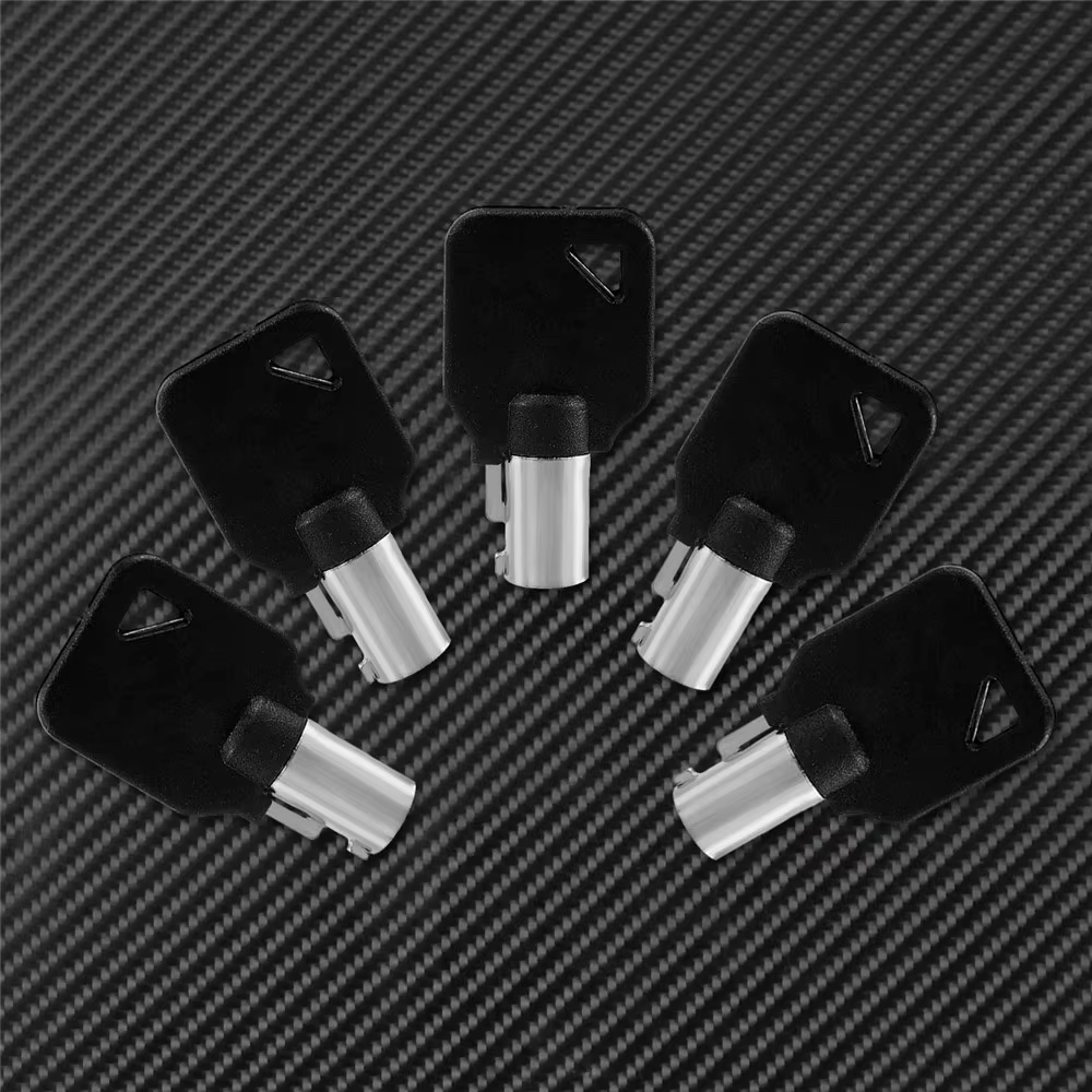 Clés de moto non coupées, lame noire vierge, pour modèles Harley Touring FLHR Road King XL XLH XR 883 1000 1200 Sportster