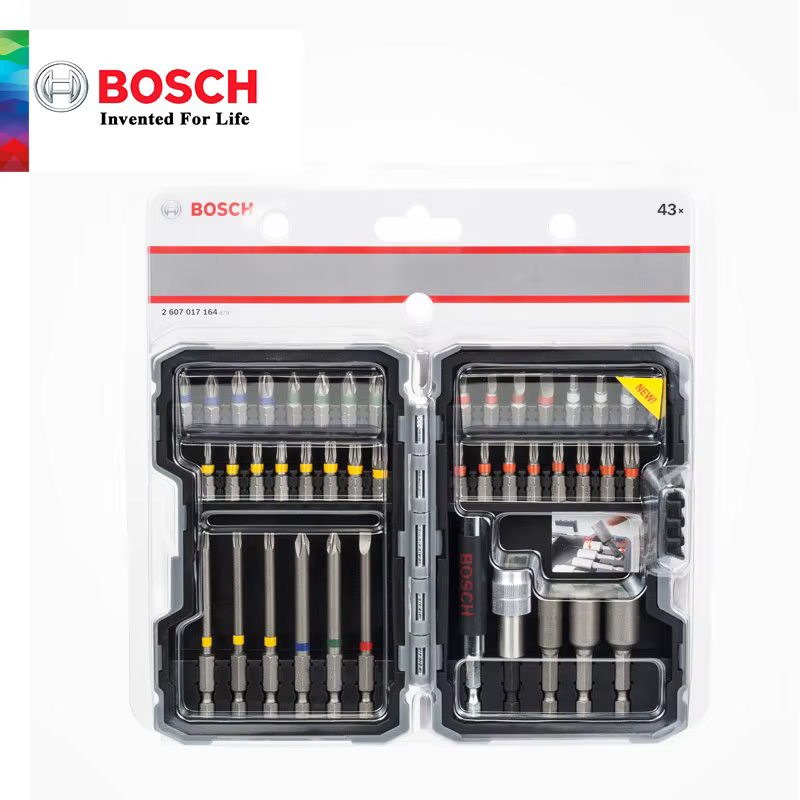 Bosch – boîte magique arc-en-ciel de 43 pièces