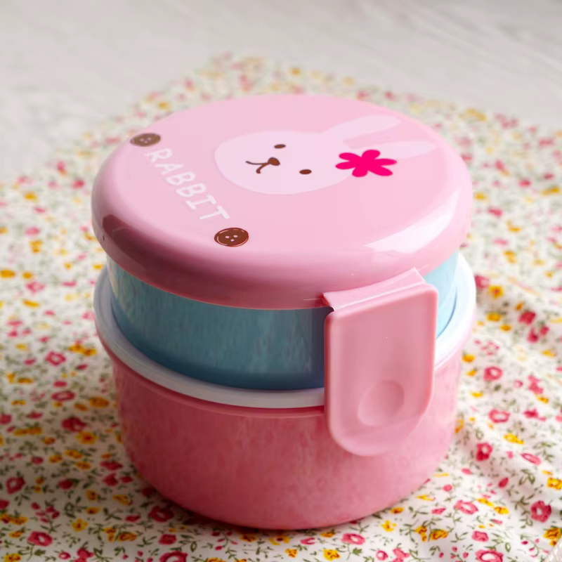 Boîte à déjeuner en forme d'animal mignon
