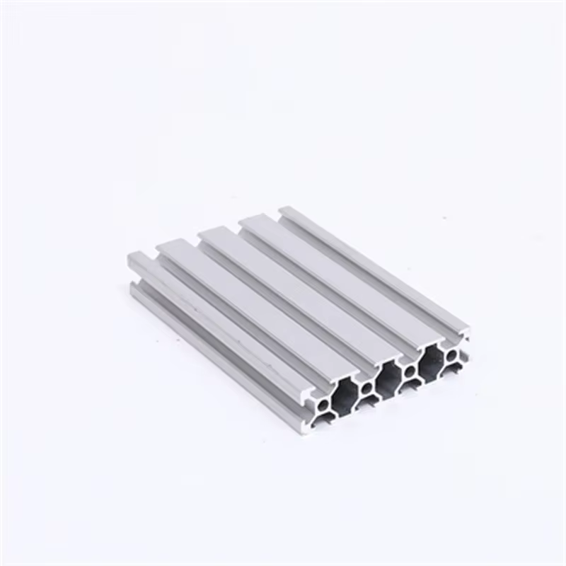 Profil en aluminium industriel standard européen, alliage d'aluminium, petit débit d'équipement ferroviaire automatique, 2020, 2040, 3030, 3060