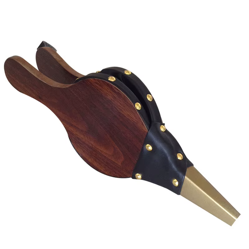 Souffleuse de cheminée en bois