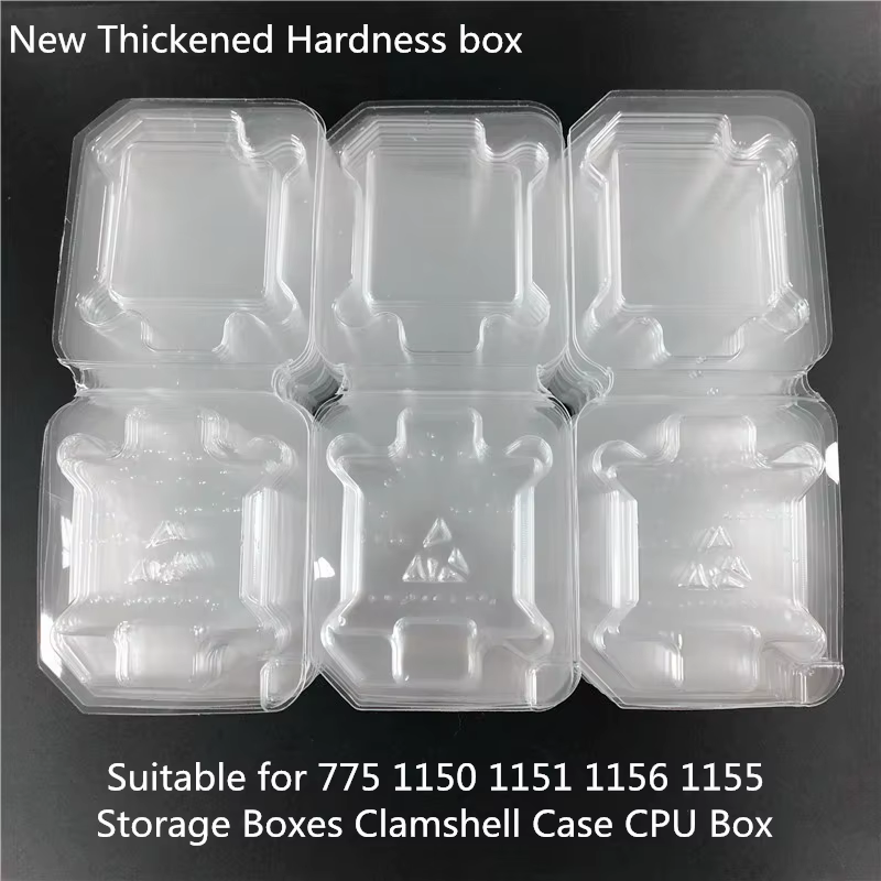 Boîtes de rangement transparentes pour processeur AMD