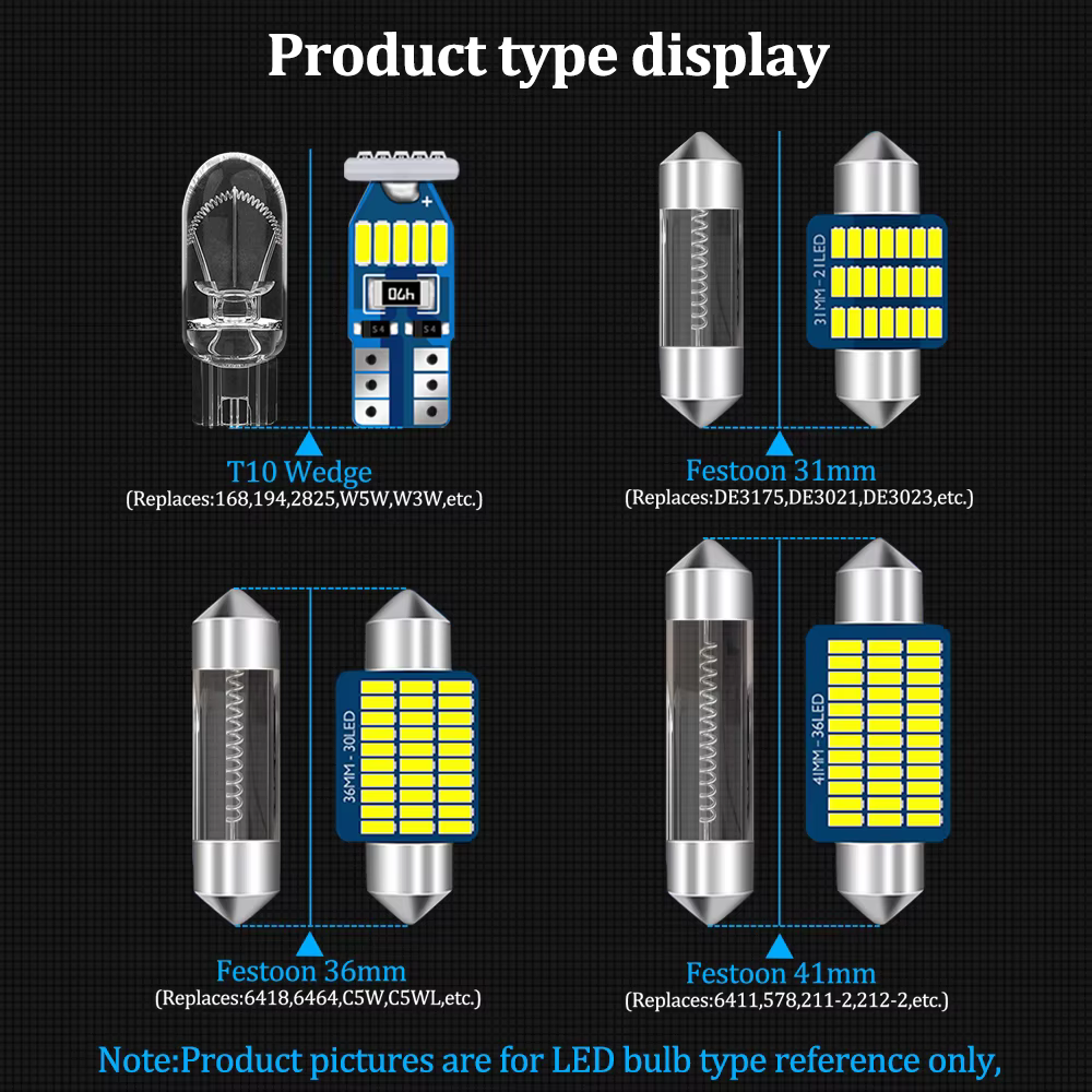 AENVTOL Canbus lumière intérieure LED pour Land Rover Range Rover L322 P38A L405 1995 1996 1998 2002 2004 2006 2007 2009 2012 2014 2017