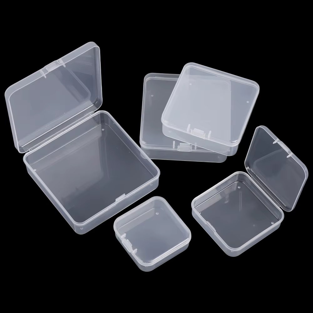 Boîte de rangement transparente pour petits objets