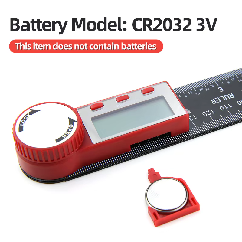 Goniomètre rapporteur électronique jauge numérique outil de mesure d'angle règle multi-angle outils de travail du bois