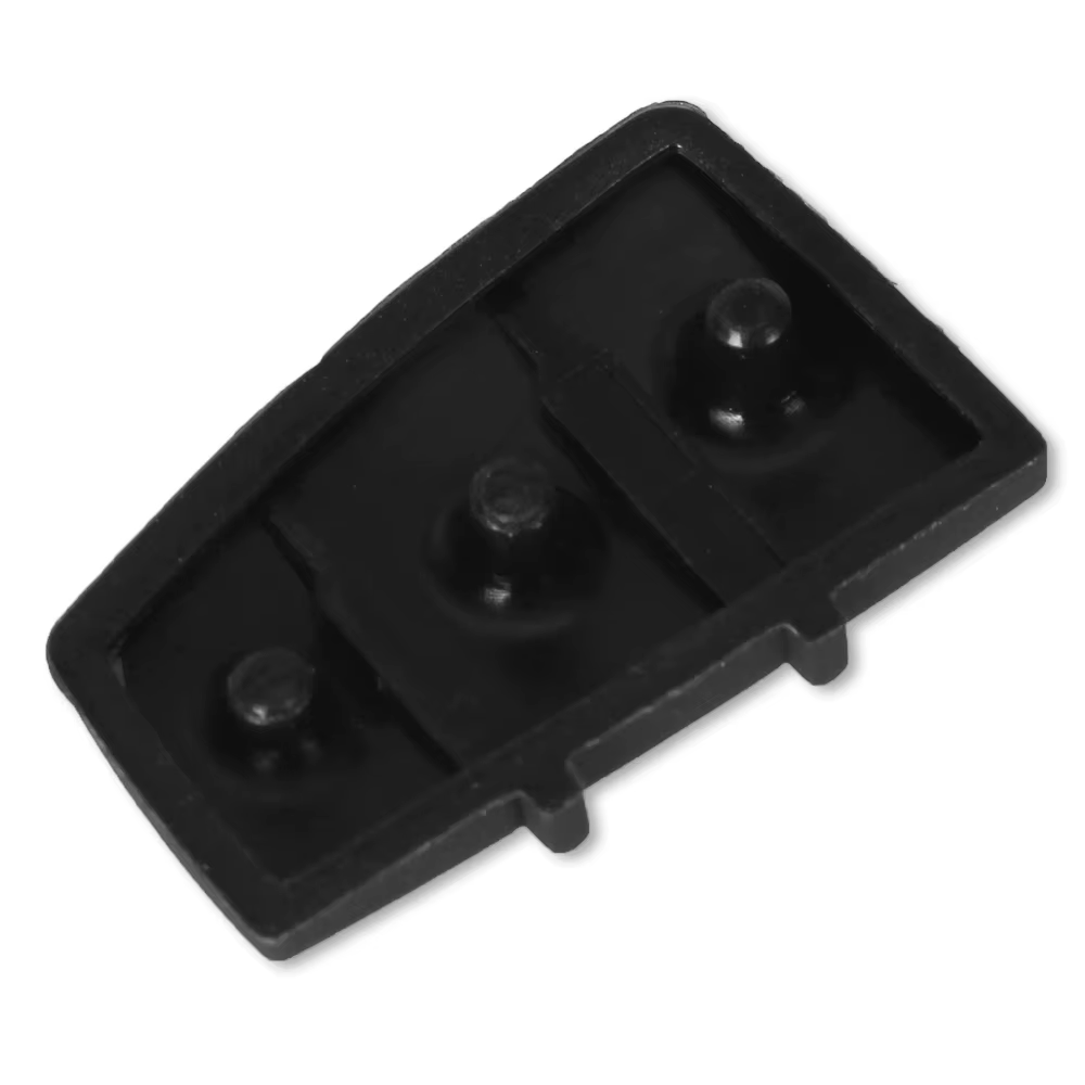 KEYYOU 3 boutons remplacement tampon en caoutchouc coque de clé Fob pour Audi A3 A4 A5 A6 A8 Q5 Q7 TT S ligne RS housse de clé à distance