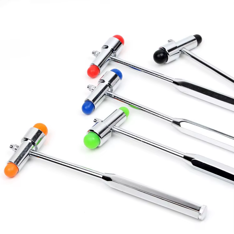 Marteau multifonction réflexe neurologique avec brosse et épingle