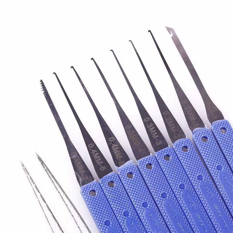Kit d'outils de serrurier 12 pièces pour l'extraction de clés cassées
