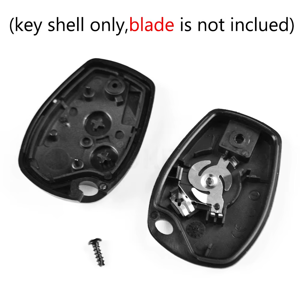 Coque de clé de voiture de remplacement pour Dacia Duster Logan