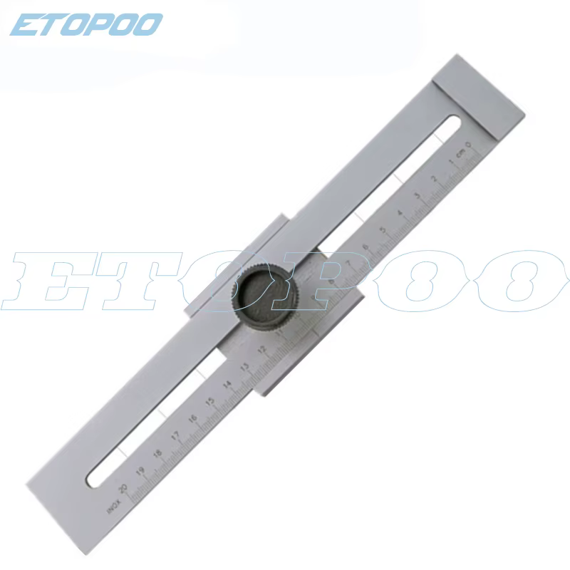 Règle de traçage industrielle en acier 200mm 250mm 300mm