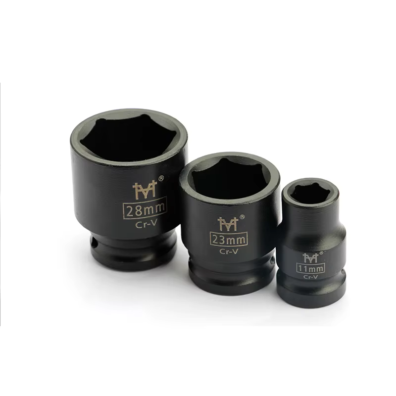 1/2 "prise à Impact court prises d'air adoptrique 6 points 10 12 13 14 16 17 18 19 21 24 27 30 32mm pour Air