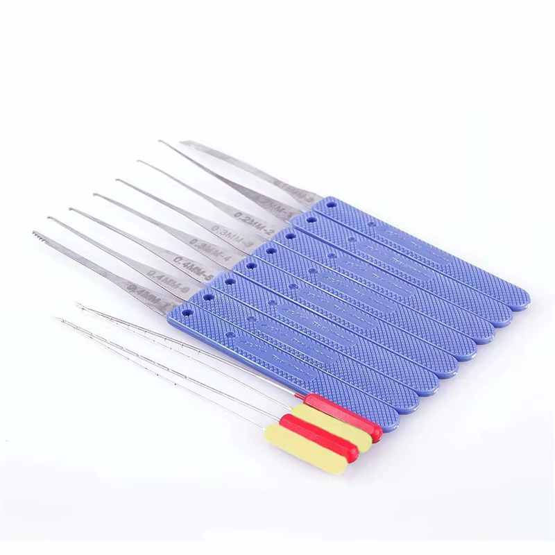 Kit d'outils de serrurier 12 pièces pour l'extraction de clés cassées