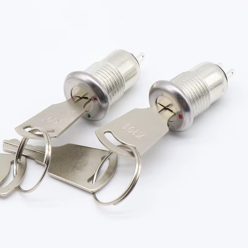 Interrupteur à clé ON/OFF, 5 pièces, KS-02