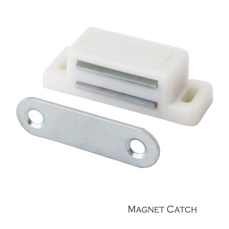 Loquet magnétique pour porte d'armoire de cuisine