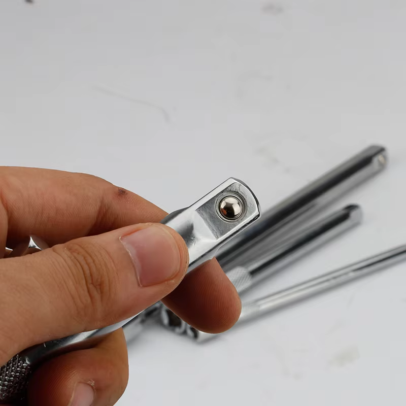 Barre d'extension de clé à cliquet à douille 1/4 "3/8" 1/2 "crv 50/75/100/125/150/250mm