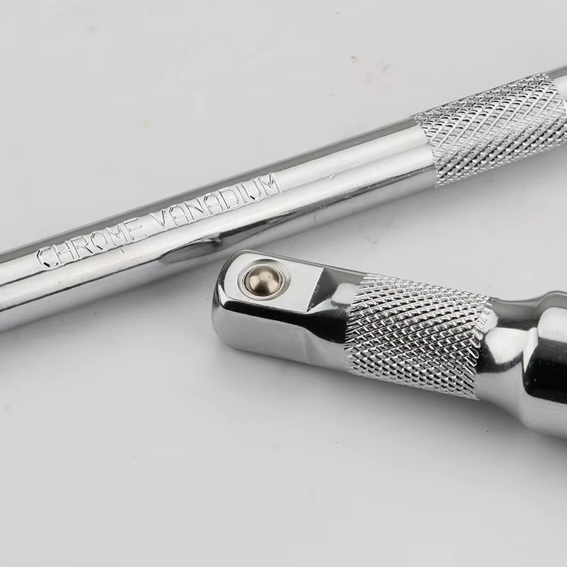 Barre d'extension de clé à cliquet à douille 1/4 "3/8" 1/2 "crv 50/75/100/125/150/250mm