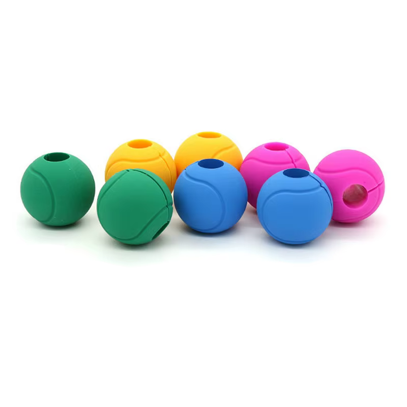 1 paire d'haltères poignées de boule d'haltère Kettlebell grosse poignée en Silicone tirer vers le haut