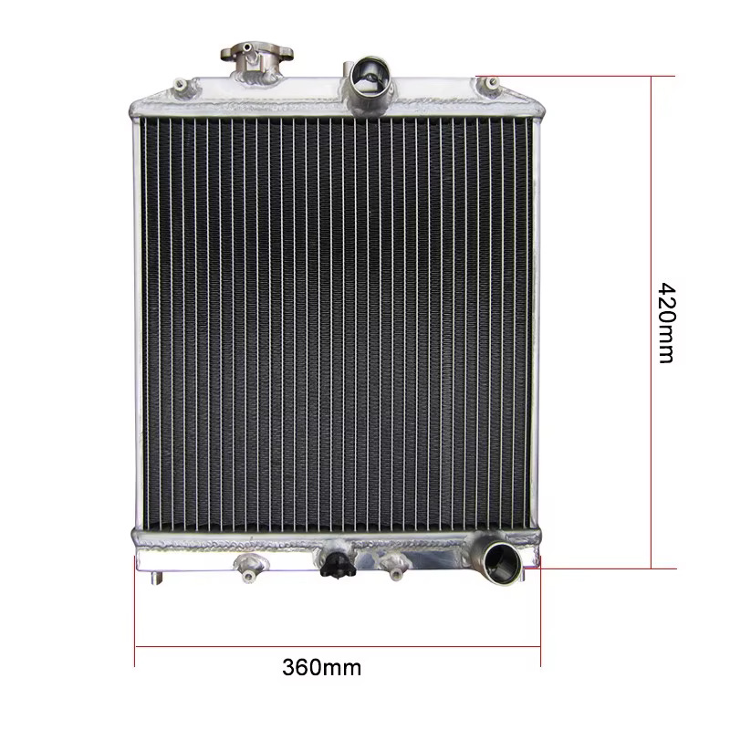 Radiateur automobile en aluminium