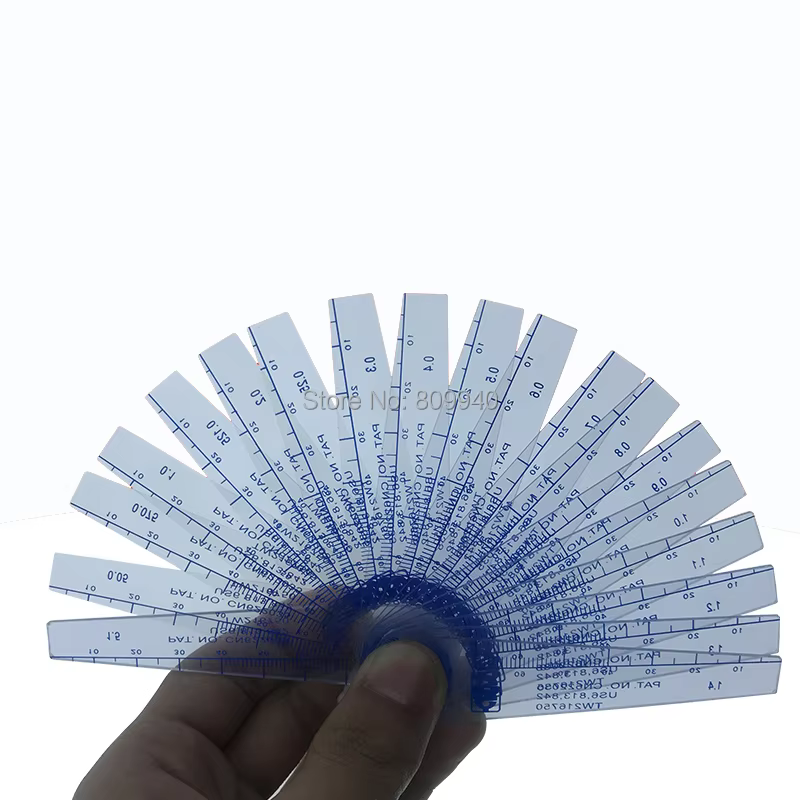 Jauge d'épaisseur en plastique Meaccelermeasurement