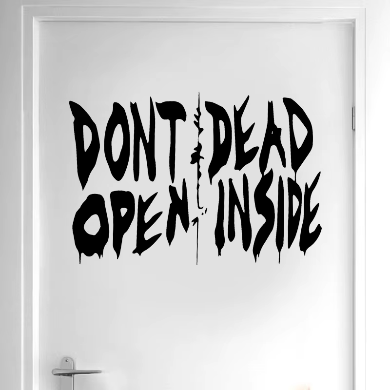Autocollant mural d'art The Walking Dead