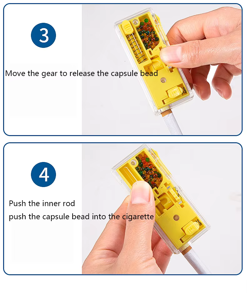 Nouvelle boîte de rangement fixe pour capsules de cigarettes