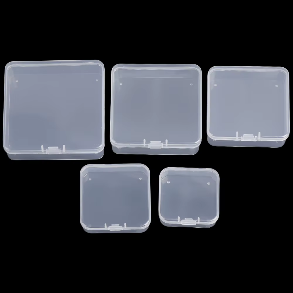Boîte de rangement transparente pour petits objets