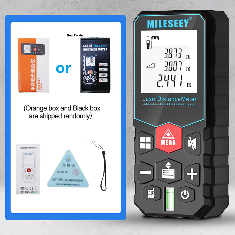 Mileseey X5 X6 S6 Nouveau modèle de télémètre laser