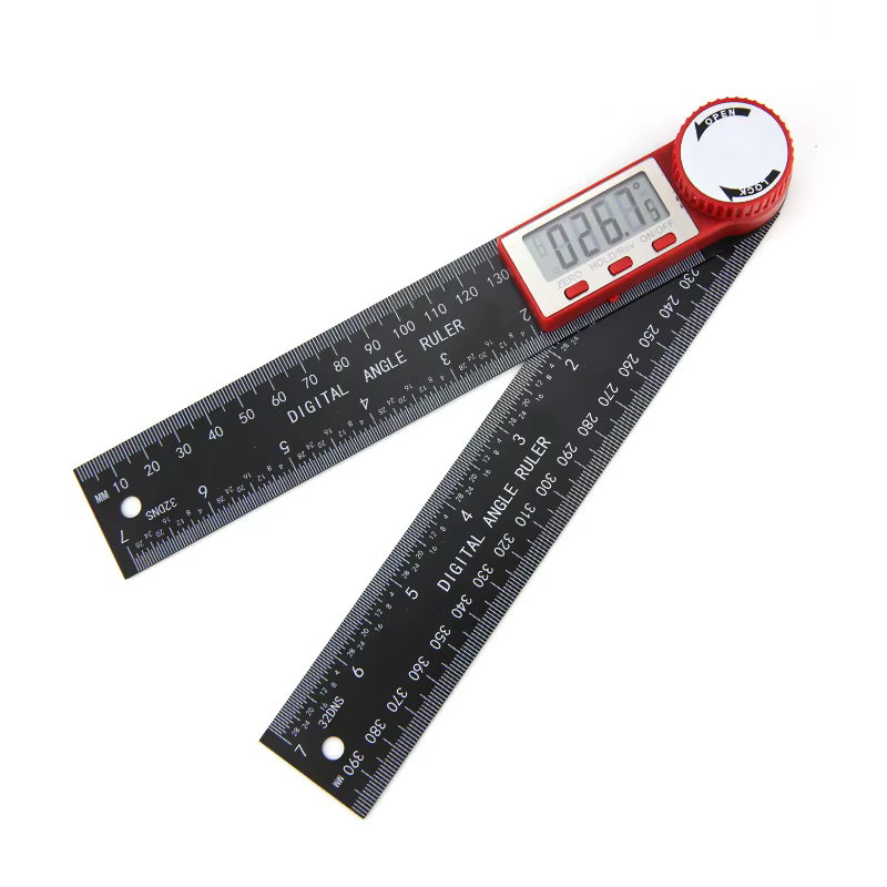 Goniomètre rapporteur électronique jauge numérique outil de mesure d'angle règle multi-angle outils de travail du bois