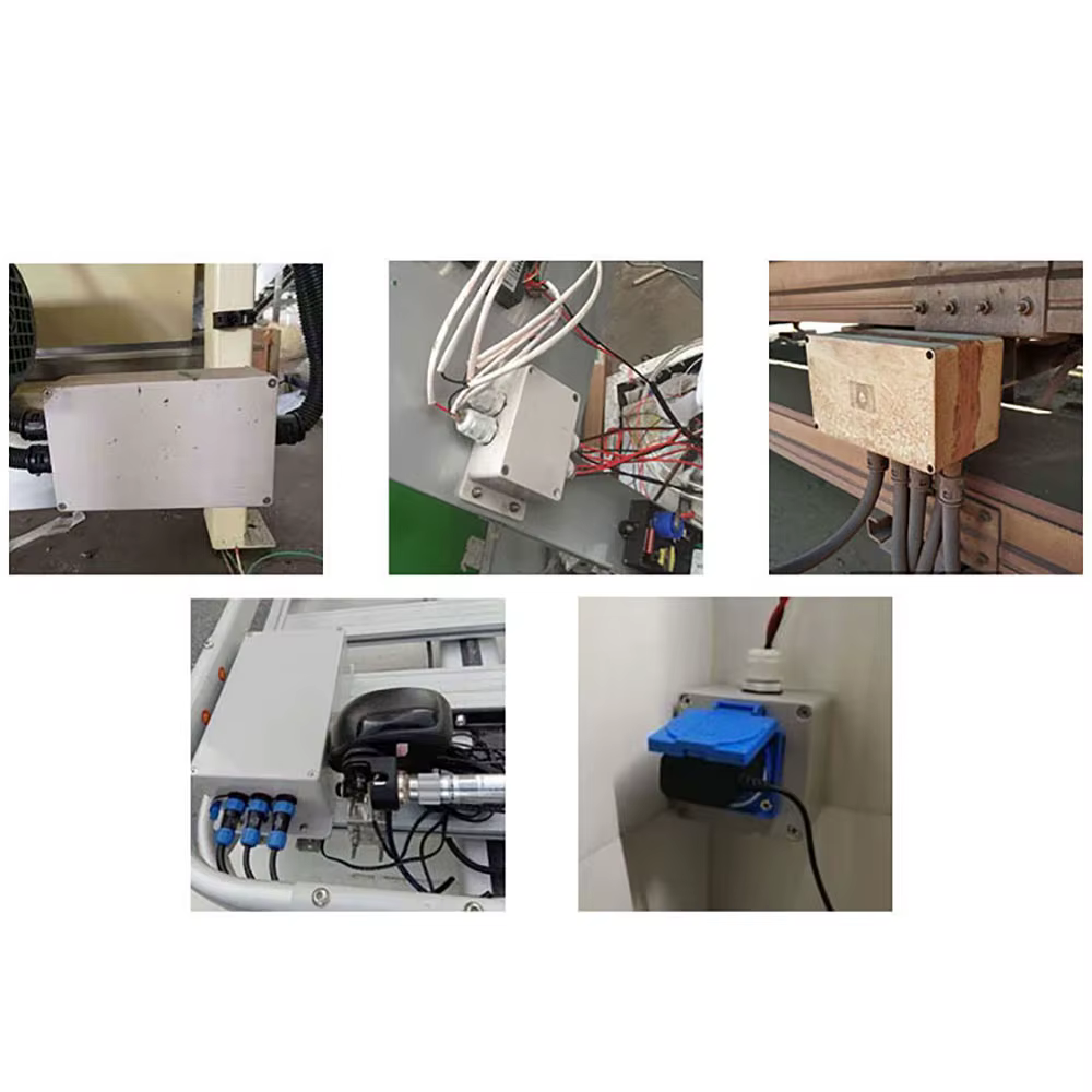 Boîte de rangement électronique étanche, boîtier en ABS pour l'extérieur