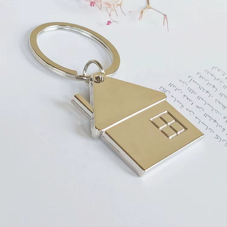 Maison porte-clés cabane petit cadeau clé pendentif nouveau immobilier ouverture