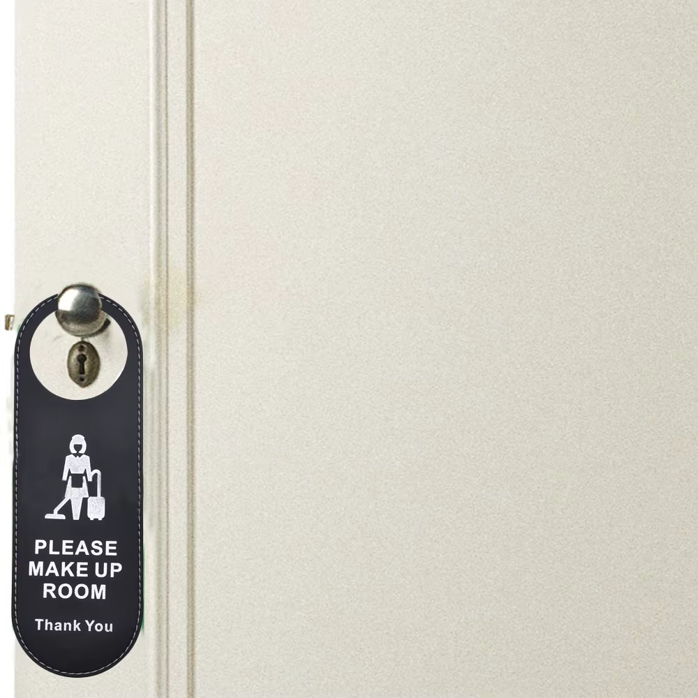 Étiquettes de suspension de bouton de porte double face "Veuillez ne pas déranger"