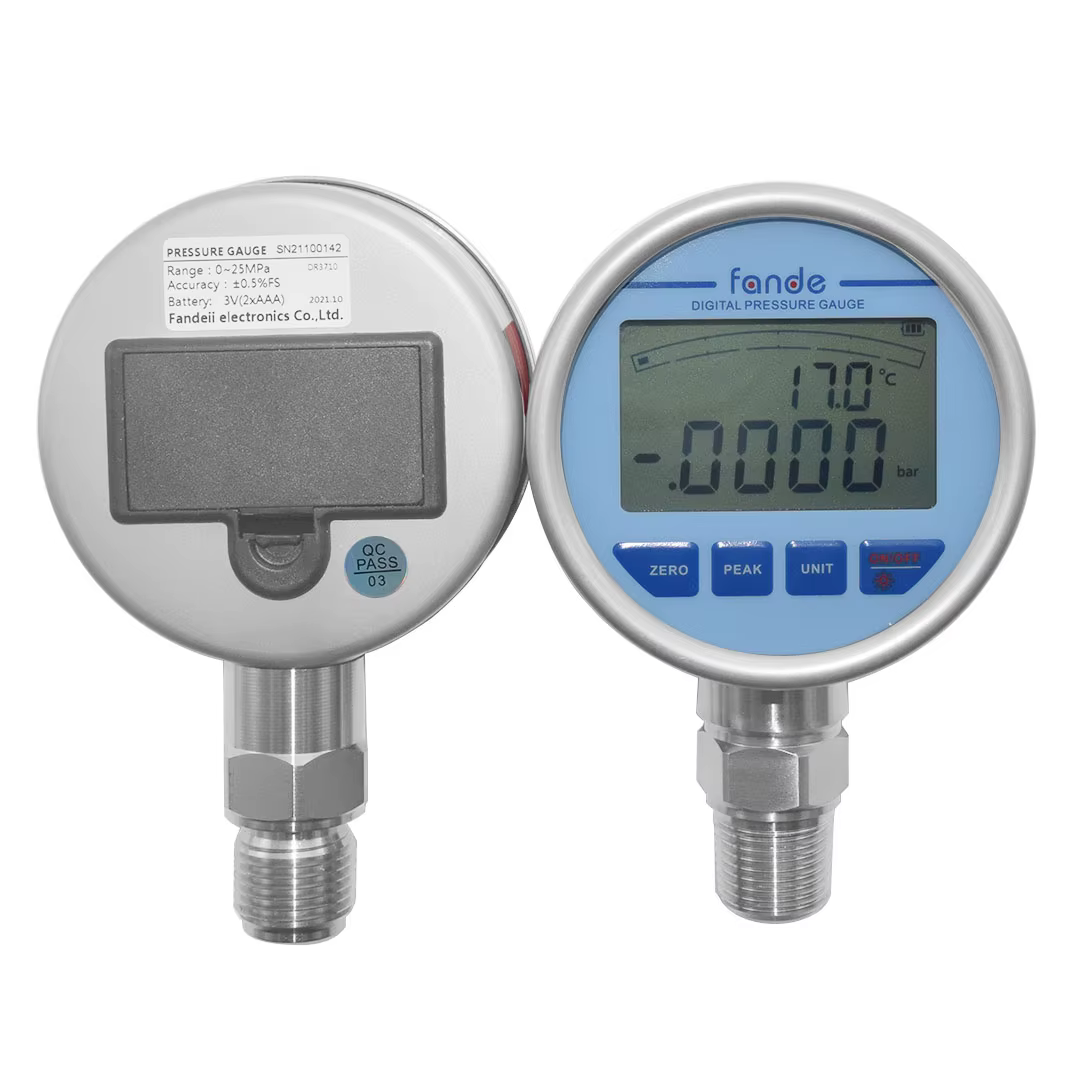 Manomètre FANDESENSOR, précision 0.2%