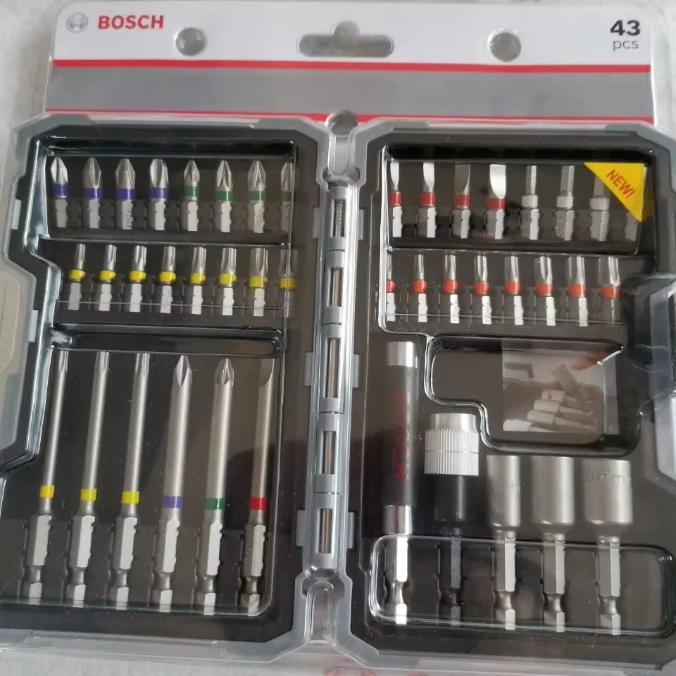 Bosch – boîte magique arc-en-ciel de 43 pièces