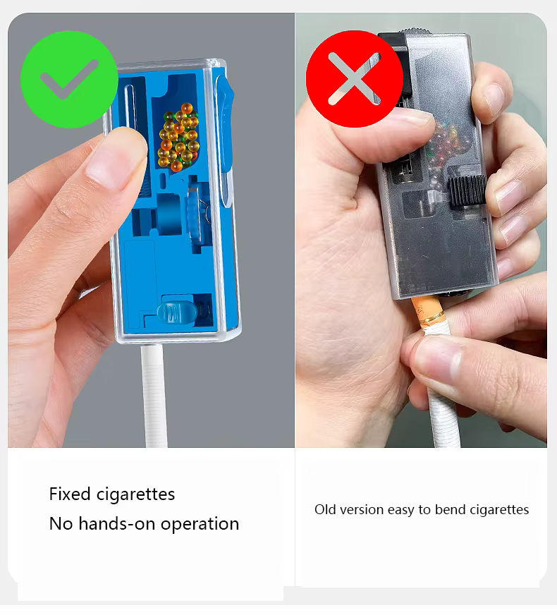 Nouvelle boîte de rangement fixe pour capsules de cigarettes