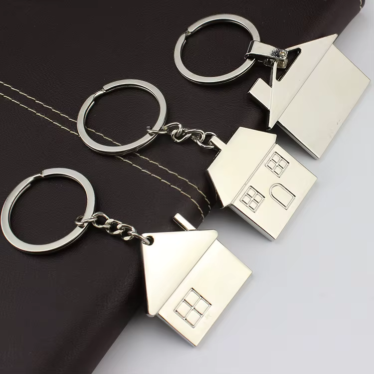 Maison porte-clés cabane petit cadeau clé pendentif nouveau immobilier ouverture