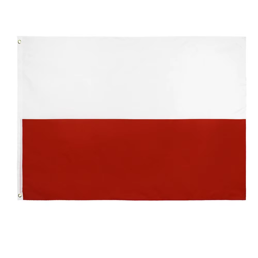 Vague la république de Pologne drapeau polonais drapeaux blanc rouge ue intérieur extérieur 90*60 cm