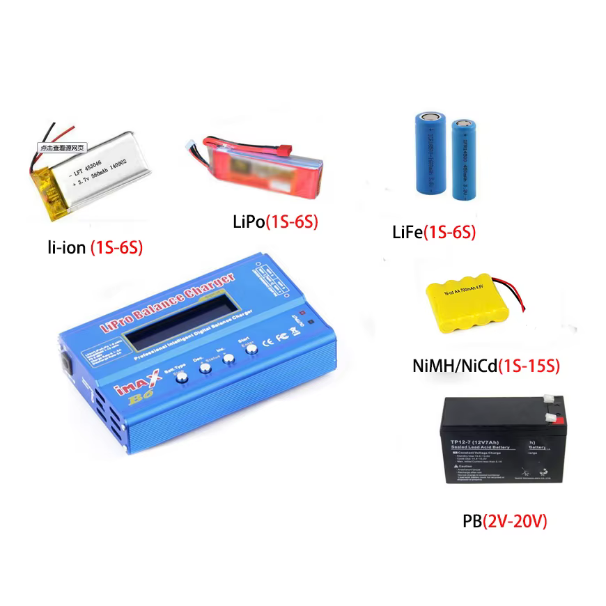 IMAX B6 80W 6A chargeur de batterie Lipo NiMh Li-ion ni-cd numérique RC Balance
