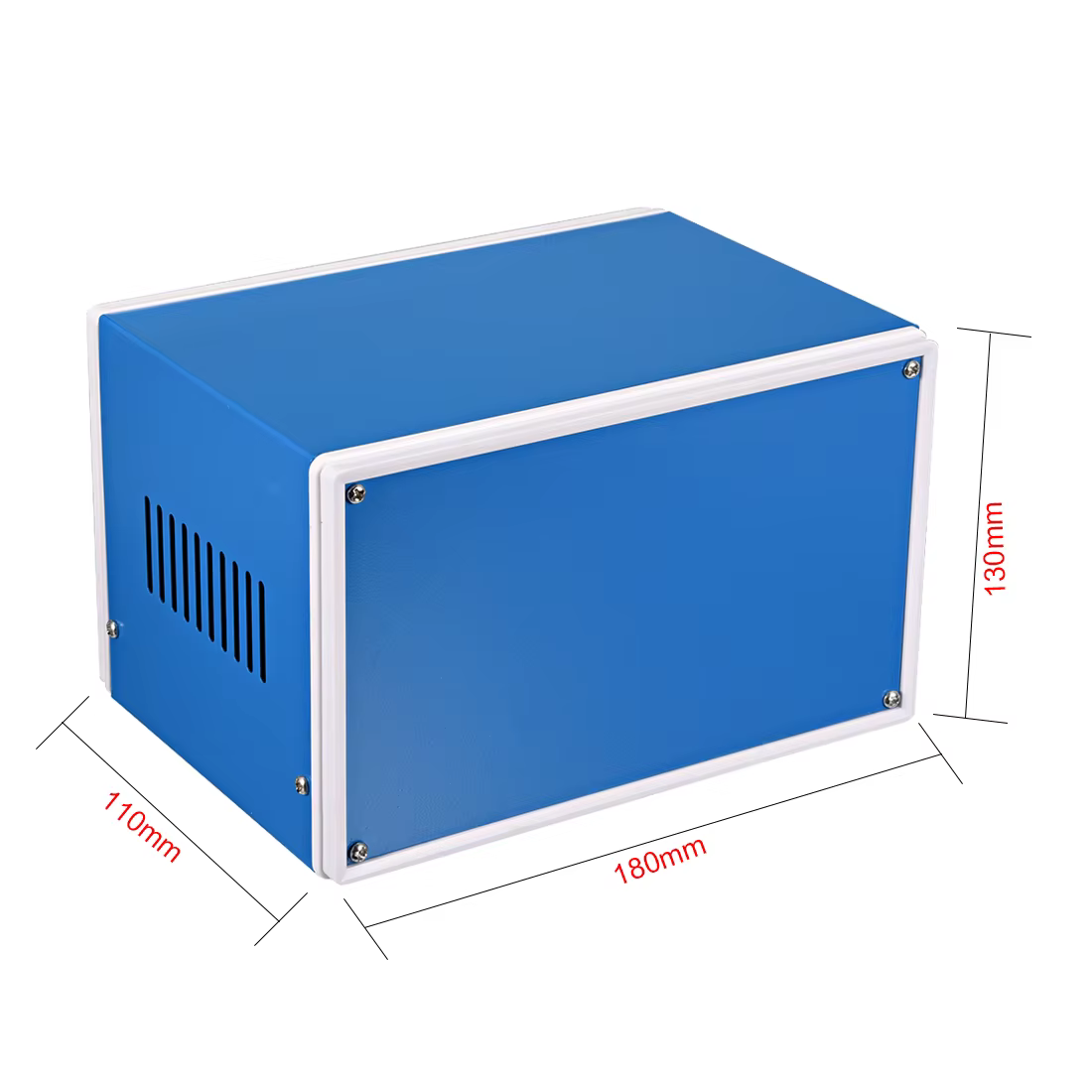 Uxcell 1 pièces boîte de jonction de projet en métal boîtier