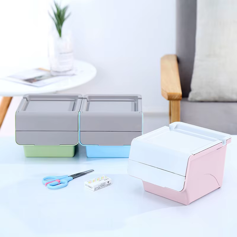 Porte-papeterie multifonction en plastique, grand espace, boîte de rangement de papeterie, garde le bureau bien rangé, fournitures de bureau, 1 pièce