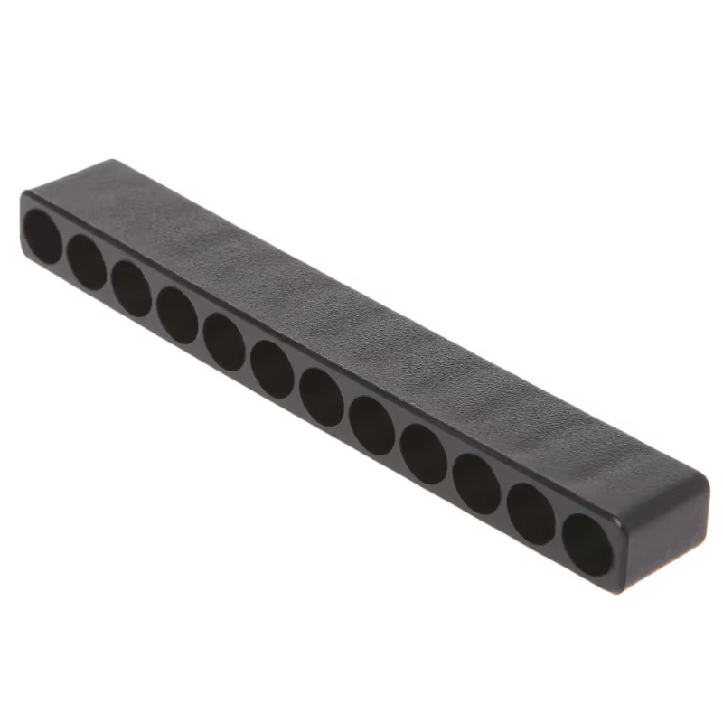 Trou de tournevis 10/12 trous tige hexagonale porte-embout tête en plastique mallette de rangement outil